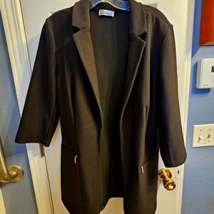 89th & Madison, blazer, black, M